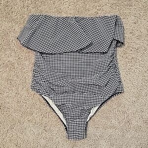 Strap and/or Strapless One Piece Bathing Suit